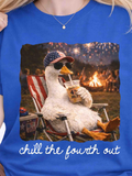 Chill The 4th Out Shirt